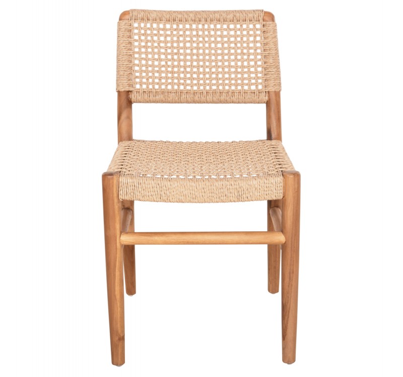 ΚΑΡΕΚΛΑ ROSCO HM6133 ΞΥΛΟ ΤΕΑΚ ΦΥΣΙΚΟ-ΣΧΟΙΝΙ VIRO ΜΠΕΖ 46x55x79Υεκ.