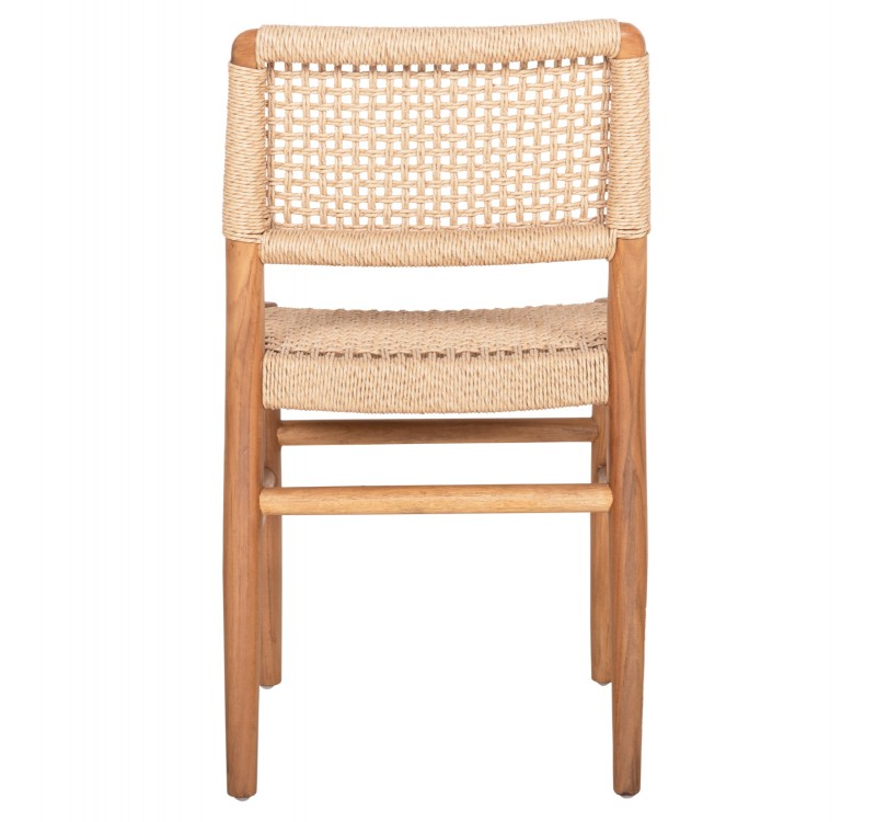 ΚΑΡΕΚΛΑ ROSCO HM6133 ΞΥΛΟ ΤΕΑΚ ΦΥΣΙΚΟ-ΣΧΟΙΝΙ VIRO ΜΠΕΖ 46x55x79Υεκ.