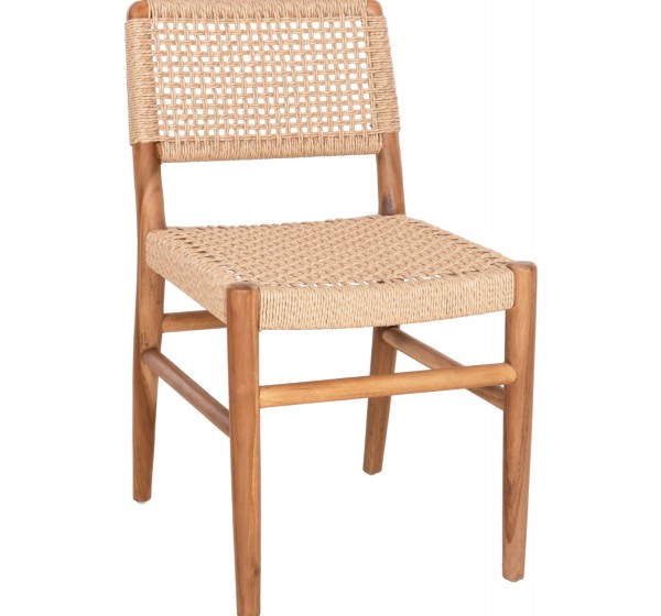 ΚΑΡΕΚΛΑ ROSCO HM6133 ΞΥΛΟ ΤΕΑΚ ΦΥΣΙΚΟ-ΣΧΟΙΝΙ VIRO ΜΠΕΖ 46x55x79Υεκ.