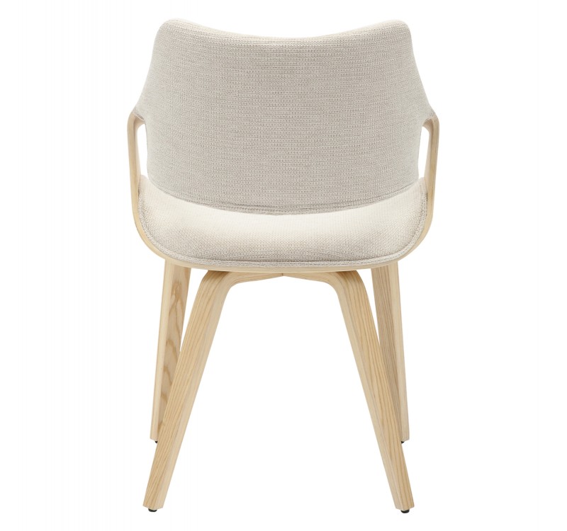 ΚΑΡΕΚΛΑ ΤΡΑΠΕΖΑΡΙΑΣ NETTO HM9976.01 ΣΚΕΛΕΤΟΣ Κ.Π. ΣΕ ΟΑΚ-ΜΠΕΖ ΥΦΑΣΜΑ 55x56x83,5Υεκ