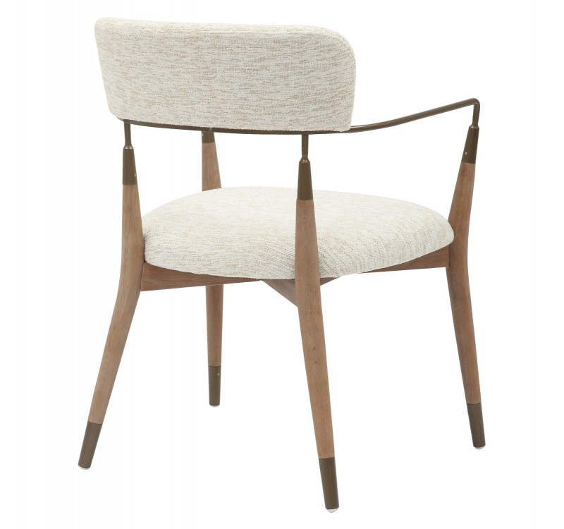 ΠΟΛΥΘΡΟΝΑ ROY HM9978.01 ΣΚΕΛΕΤΟΣ ΞΥΛΟ ΟΞΙΑΣ-ΜΕΤΑΛ.ΜΠΡΑΤΣΑ-ΕΚΡΟΥ ΥΦΑΣΜΑ 51x48x77,5Υεκ