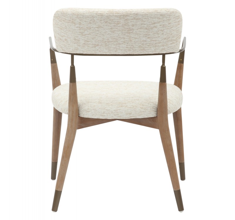 ΠΟΛΥΘΡΟΝΑ ROY HM9978.01 ΣΚΕΛΕΤΟΣ ΞΥΛΟ ΟΞΙΑΣ-ΜΕΤΑΛ.ΜΠΡΑΤΣΑ-ΕΚΡΟΥ ΥΦΑΣΜΑ 51x48x77,5Υεκ