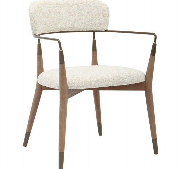 ΠΟΛΥΘΡΟΝΑ ROY HM9978.01 ΣΚΕΛΕΤΟΣ ΞΥΛΟ ΟΞΙΑΣ-ΜΕΤΑΛ.ΜΠΡΑΤΣΑ-ΕΚΡΟΥ ΥΦΑΣΜΑ 51x48x77,5Υεκ