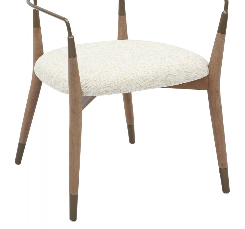 ΠΟΛΥΘΡΟΝΑ ROY HM9978.01 ΣΚΕΛΕΤΟΣ ΞΥΛΟ ΟΞΙΑΣ-ΜΕΤΑΛ.ΜΠΡΑΤΣΑ-ΕΚΡΟΥ ΥΦΑΣΜΑ 51x48x77,5Υεκ