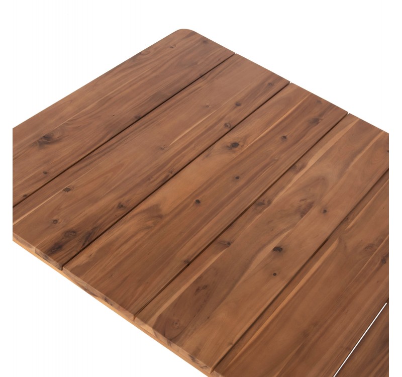 ΣΕΤ ΤΡΑΠΕΖΑΡΙΑΣ 9ΤΜΧ NAVANT HM21066.02 ΤΡΑΠΕΖΙ & 8 ΚΑΡΕΚΛΕΣ ΞΥΛΟ ΑΚΑΚΙΑΣ-ΣΧΟΙΝΙ ΜΠΕΖ