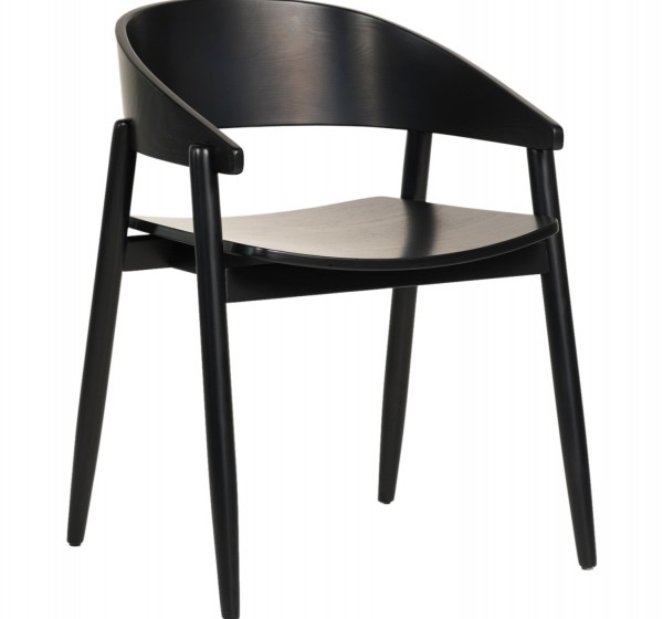 ΠΟΛΥΘΡΟΝΑ ΤΡΑΠΕΖΑΡΙΑΣ CANOP HM9950.02 ΦΡΑΞΙΝΟΣ ΣΕ ΜΑΥΡΟ ΧΡΩΜΑ 56,5x61x74Υεκ.