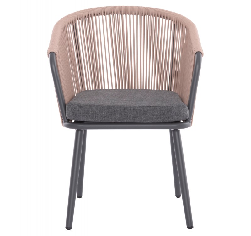 ΠΟΛΥΘΡΟΝΑ ΑΛΟΥΜΙΝΙΟΥ HARRIET HM5548.12 ΑΝΘΡΑΚΙ-ΜΠΕΖ ΣΧΟΙΝΙ 60x62x80,5Υεκ