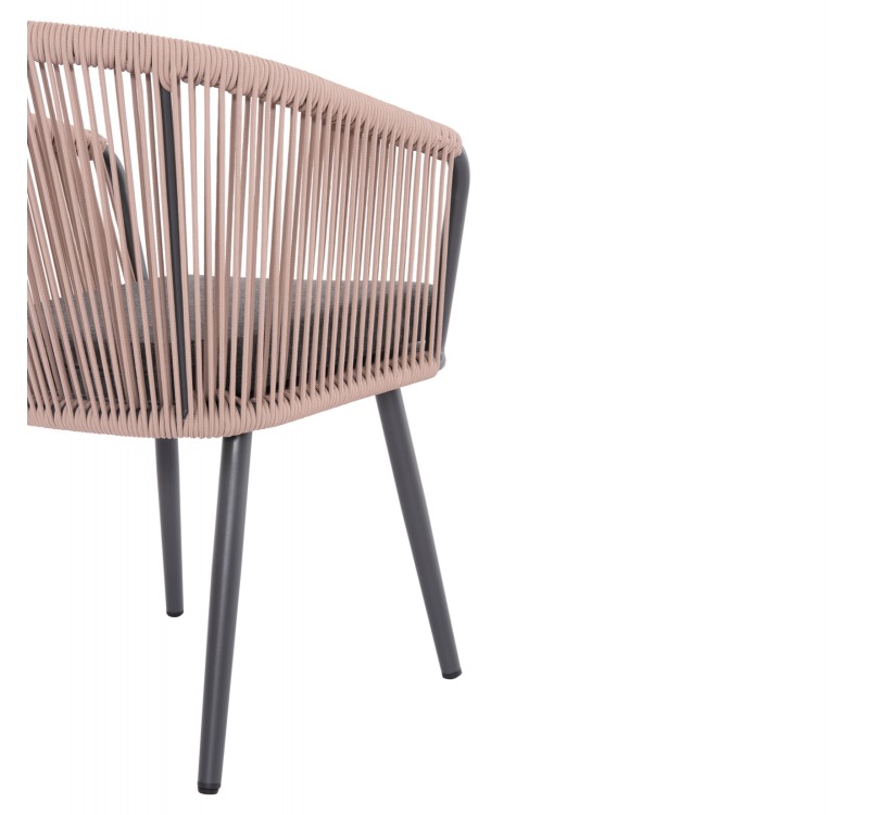 ΠΟΛΥΘΡΟΝΑ ΑΛΟΥΜΙΝΙΟΥ HARRIET HM5548.12 ΑΝΘΡΑΚΙ-ΜΠΕΖ ΣΧΟΙΝΙ 60x62x80,5Υεκ