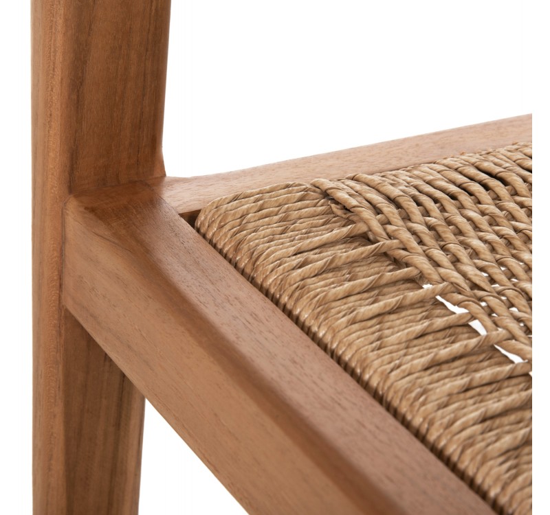 ΠΟΛΥΘΡΟΝΑ ΤΡΑΠΕΖΑΡΙΑΣ RENLY HM18239 ΞΥΛΟ ΤΕΑΚ ΦΥΣΙΚΟ-ΣΧΟΙΝΙ VIRO 60x59x82Υεκ.