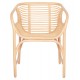ΠΟΛΥΘΡΟΝΑ MEL ΕΣΩΤ. ΧΩΡΩΝ HM9954.01 ΦΥΣΙΚΟ RATTAN 62x57,5x79,5Υεκ.