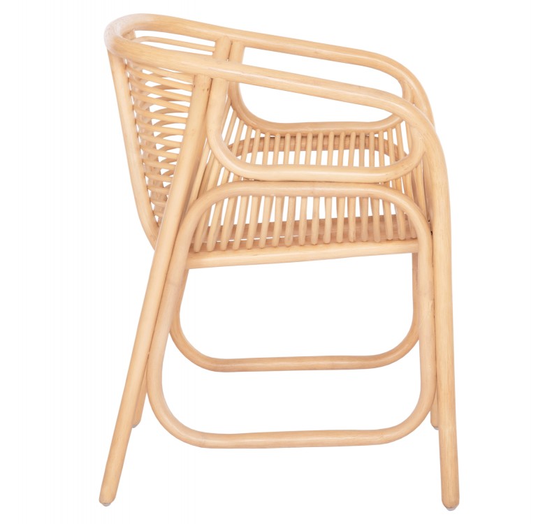 ΠΟΛΥΘΡΟΝΑ MEL ΕΣΩΤ. ΧΩΡΩΝ HM9954.01 ΦΥΣΙΚΟ RATTAN 62x57,5x79,5Υεκ.