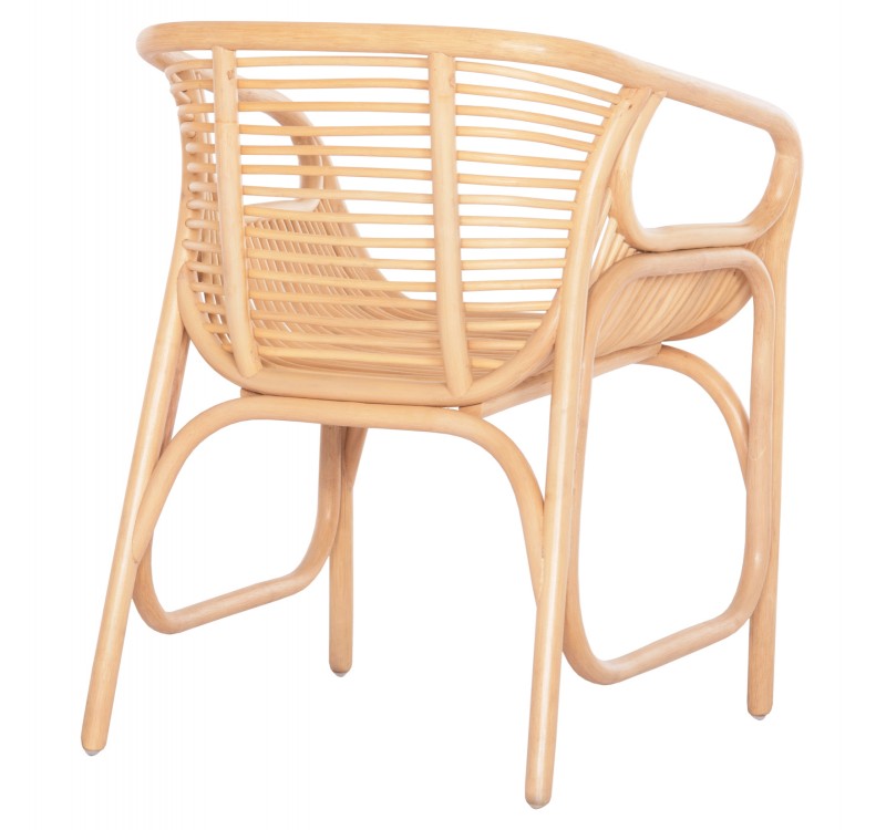 ΠΟΛΥΘΡΟΝΑ MEL ΕΣΩΤ. ΧΩΡΩΝ HM9954.01 ΦΥΣΙΚΟ RATTAN 62x57,5x79,5Υεκ.