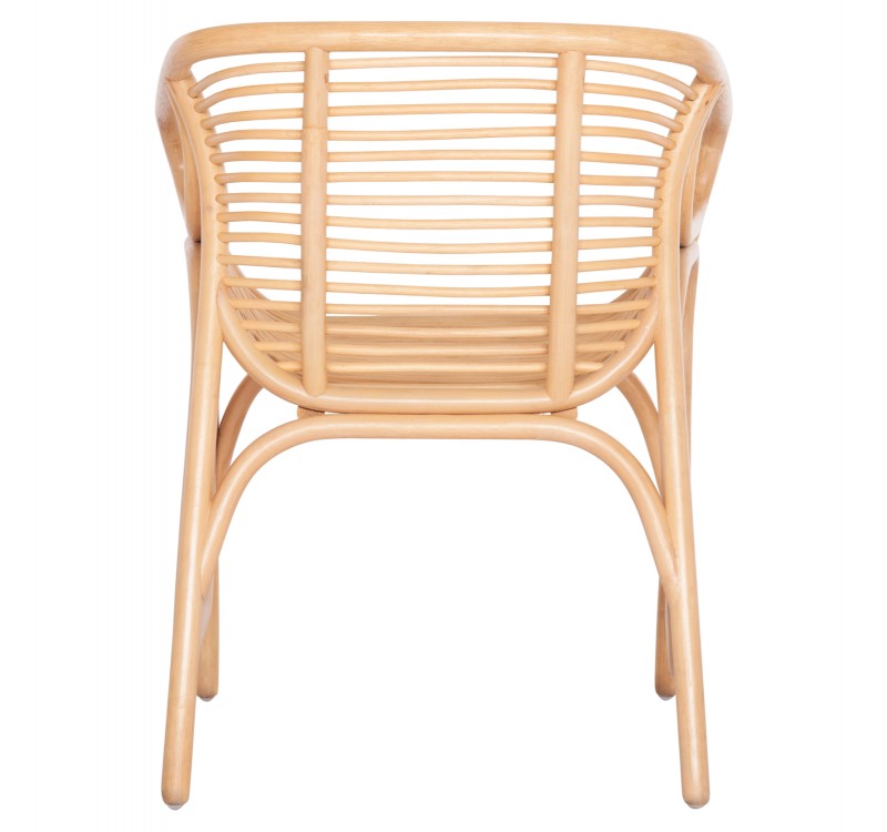 ΠΟΛΥΘΡΟΝΑ MEL ΕΣΩΤ. ΧΩΡΩΝ HM9954.01 ΦΥΣΙΚΟ RATTAN 62x57,5x79,5Υεκ.