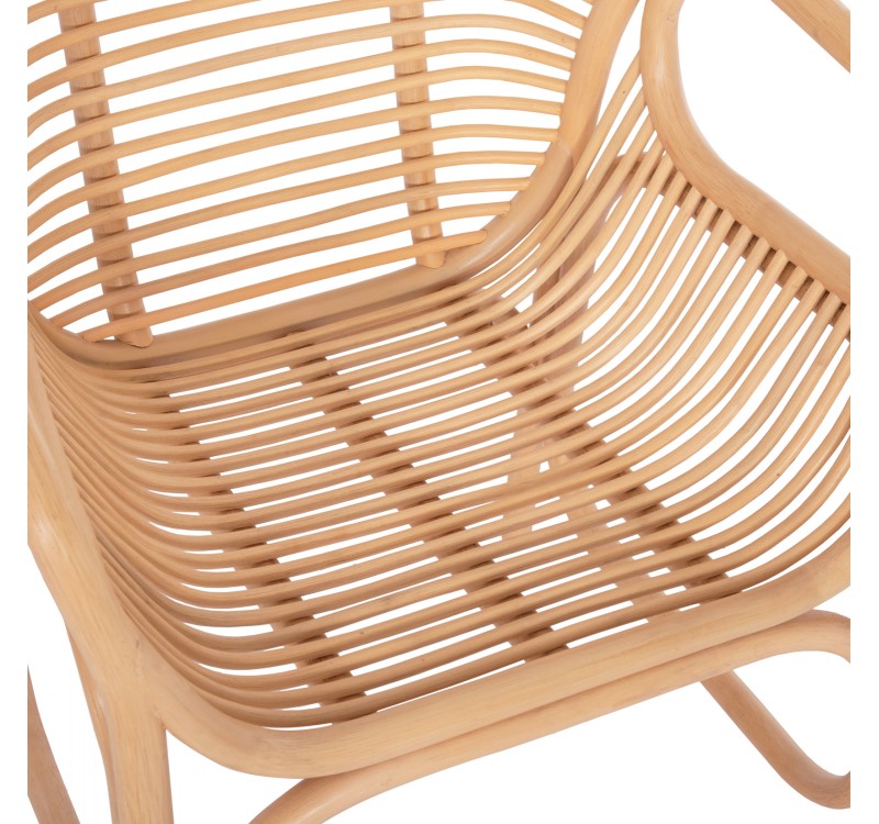 ΠΟΛΥΘΡΟΝΑ MEL ΕΣΩΤ. ΧΩΡΩΝ HM9954.01 ΦΥΣΙΚΟ RATTAN 62x57,5x79,5Υεκ.