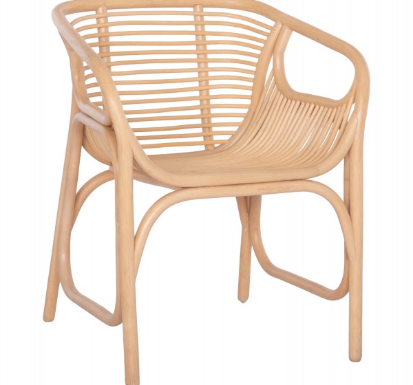 ΠΟΛΥΘΡΟΝΑ MEL ΕΣΩΤ. ΧΩΡΩΝ HM9954.01 ΦΥΣΙΚΟ RATTAN 62x57,5x79,5Υεκ.