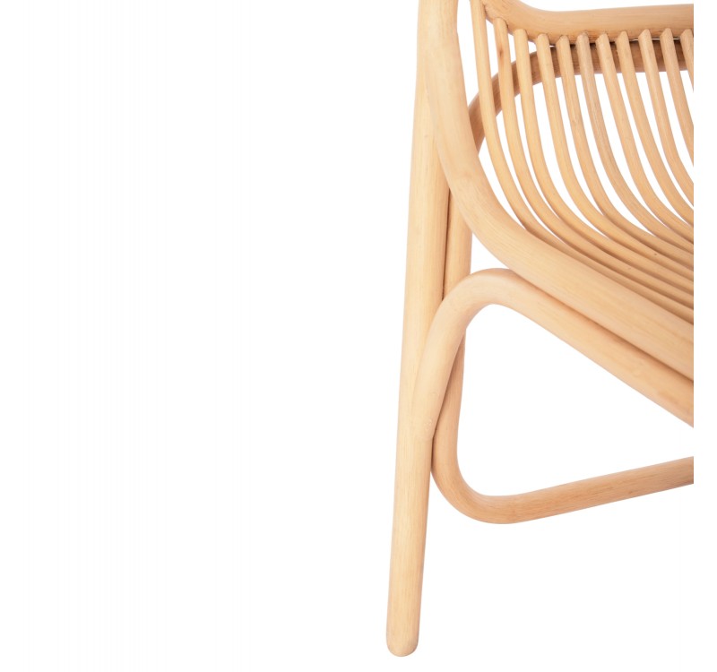 ΠΟΛΥΘΡΟΝΑ MEL ΕΣΩΤ. ΧΩΡΩΝ HM9954.01 ΦΥΣΙΚΟ RATTAN 62x57,5x79,5Υεκ.