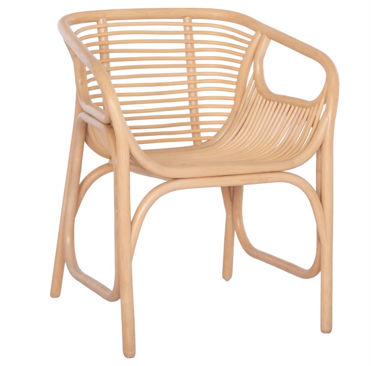 ΠΟΛΥΘΡΟΝΑ MEL ΕΣΩΤ. ΧΩΡΩΝ HM9954.01 ΦΥΣΙΚΟ RATTAN 62x57,5x79,5Υεκ.