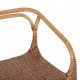 ΠΟΛΥΘΡΟΝΑ RELIK ΕΣΩΤ. ΧΩΡΩΝ HM9955.02 ΦΥΣΙΚΟ RATTAN-ΚΑΡΥΔΙ ΧΡΩΜΑ 60x57x79Υεκ.