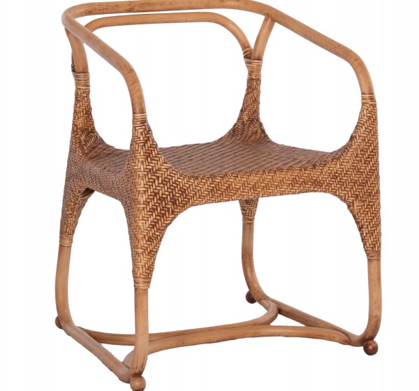 ΠΟΛΥΘΡΟΝΑ RELIK ΕΣΩΤ. ΧΩΡΩΝ HM9955.02 ΦΥΣΙΚΟ RATTAN-ΚΑΡΥΔΙ ΧΡΩΜΑ 60x57x79Υεκ.