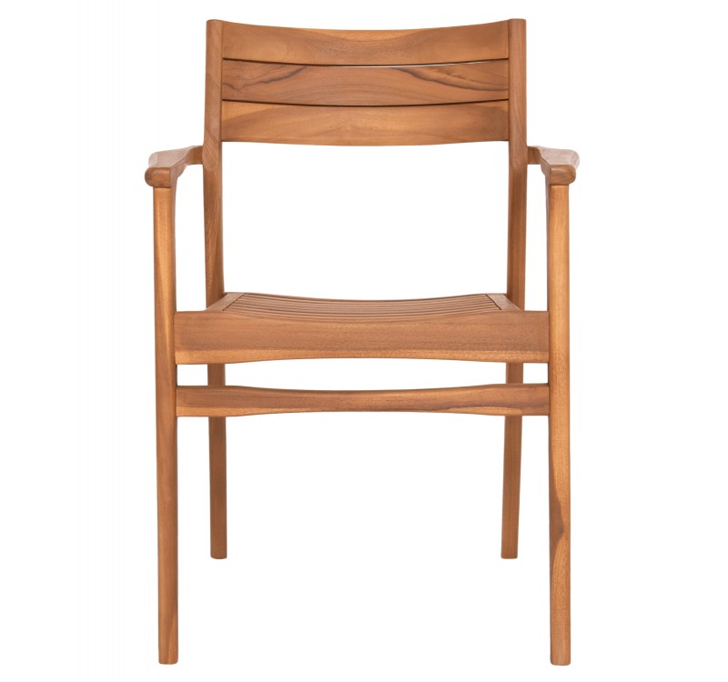 ΠΟΛΥΘΡΟΝΑ BOZZY HM9935 ΜΑΣΙΦ ΞΥΛΟ TEAK ΣΕ ΦΥΣΙΚΟ 58x61x80,5Υ