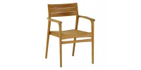 ΠΟΛΥΘΡΟΝΑ BOZZY HM9935 ΜΑΣΙΦ ΞΥΛΟ TEAK ΣΕ ΦΥΣΙΚΟ 58x61x80,5Υ