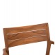 ΠΟΛΥΘΡΟΝΑ BOZZY HM9935 ΜΑΣΙΦ ΞΥΛΟ TEAK ΣΕ ΦΥΣΙΚΟ 58x61x80,5Υ