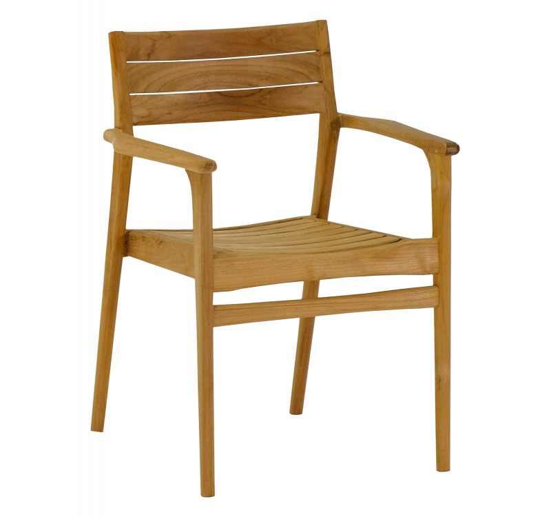 ΠΟΛΥΘΡΟΝΑ BOZZY HM9935 ΜΑΣΙΦ ΞΥΛΟ TEAK ΣΕ ΦΥΣΙΚΟ 58x61x80,5Υ