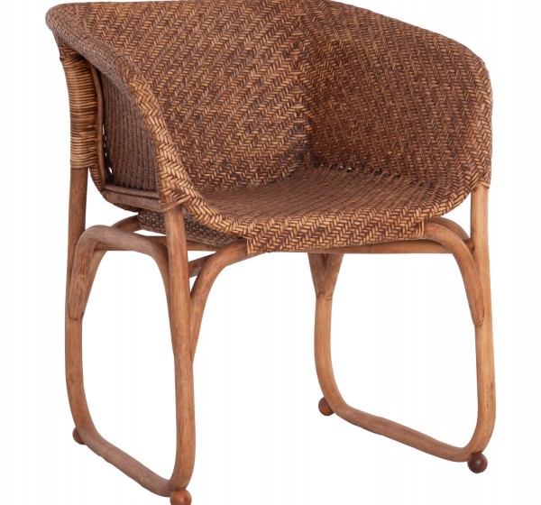 ΠΟΛΥΘΡΟΝΑ ΕΣΩΤ.ΧΩΡΩΝ TUCKET HM9958.02 ΦΥΣΙΚΟ RATTAN-ΚΑΡΥΔΙ ΧΡΩΜΑ 63x60x77Υεκ