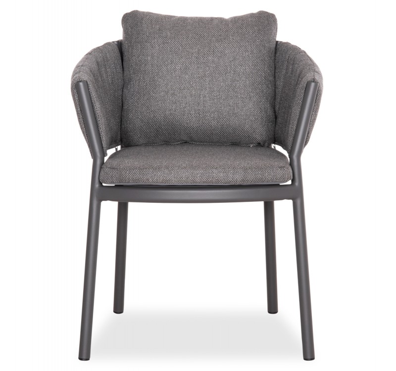 ΠΟΛΥΘΡΟΝΑ ΤΡΑΠΕΖΑΡΙΑΣ SHANKS HM6207.01 ΣΚΟΥΡΟ ΓΚΡΙ ΑΛΟΥΜ. & OLEFIN ΥΦΑΣΜΑ 62x60x75-80Υεκ