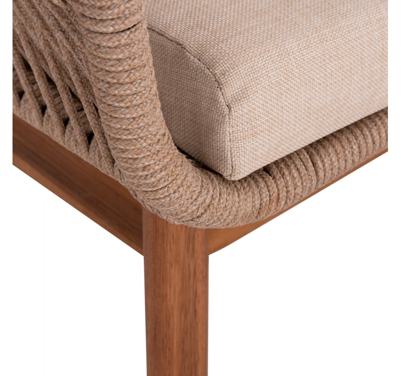 ΣΕΤ ΣΑΛΟΝΙ ΕΞ.ΧΩΡΟΥ 4ΤΜΧ FRANKY HM6231 ΞΥΛΟ ΑΚΑΚΙΑΣ-ΜΕΤΑΛΛΟ-ΣΧΟΙΝΙ