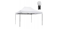 ΚΙΟΣΚΙ/GAZEBO MATTHEW HM6311 ΠΤΥΣΣΟΜΕΝΟ-ΣΚΕΛΕΤΟΣ ΜΕΤΑΛ.ΜΑΥΡΟΣ-ΛΕΥΚΟ ΥΦΑΣΜΑ 3x4,5x3,10Yμ