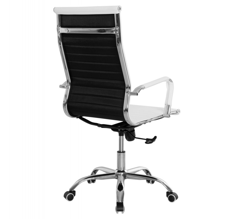 ΚΑΡΕΚΛΑ ΓΡΑΦΕΙΟΥ BOSS ΔΙΕΥΘΥΝΤΟΥ HM1059.32 ΛΕΥΚΟ PU ΠΟΔΙ ΧΡΩΜΙΟΥ 53x57x109Υεκ.