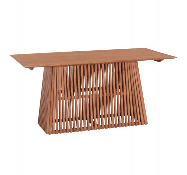 ΤΡΑΠΕΖΙ ΤΡΑΠΕΖΑΡΙΑΣ ΟΡΘΟΓΩΝΙΟ FRANTZ HM9916 ΜΑΣΙΦ MINDI ΞΥΛΟ 160x79,5x76,5Yεκ.