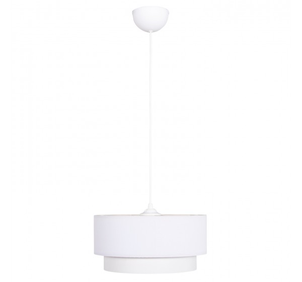 ΦΩΤΙΣΤΙΚΟ ΟΡΟΦΗΣ ΚΥΛΙΝΔΡΙΚΟ KRIKS HM4707.01 PVC ΣΕ ΛΕΥΚΟ Φ30x70Υεκ.