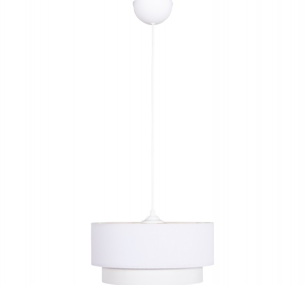 ΦΩΤΙΣΤΙΚΟ ΟΡΟΦΗΣ ΚΥΛΙΝΔΡΙΚΟ KRIKS HM4707.01 PVC ΣΕ ΛΕΥΚΟ Φ30x70Υεκ.