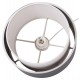 ΦΩΤΙΣΤΙΚΟ ΟΡΟΦΗΣ ΚΥΛΙΝΔΡΙΚΟ KRIKS HM4706.01 PVC ΣΕ ΛΕΥΚΟ-ΓΚΡΙ Φ30x70Υεκ.