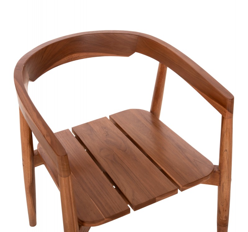 ΠΟΛΥΘΡΟΝΑ ΤΡΑΠΕΖΑΡΙΑΣ ADONIS HM6328 ΞΥΛΟ ΤΕΑΚ-ΦΥΣΙΚΟ 53x54x73Yεκ.