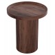 ΒΟΗΘΗΤΙΚΟ ΤΡΑΠΕΖΙ MARGON HM18027 MDF ΣΕ ΣΚΟΥΡΟ ΚΑΦΕ ΞΥΛΟΥ Φ45x50,5Υεκ.