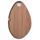 ΚΑΘΡΕΠΤΗΣ ΤΟΙΧΟΥ DROP HM4488.03 ΜΕ ΠΛΑΙΣΙΟ MDF ΣΕ ΦΥΣΙΚΟ ΧΡΩΜΑ ΞΥΛΟΥ 50x80Υεκ.