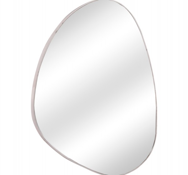 ΚΑΘΡΕΠΤΗΣ ΤΟΙΧΟΥ IRREGU HM4487.05 ΜΕ ΠΛΑΙΣΙΟ MDF ΣΕ WHITE MARBLE ΧΡΩΜΑ 60x80Υεκ.