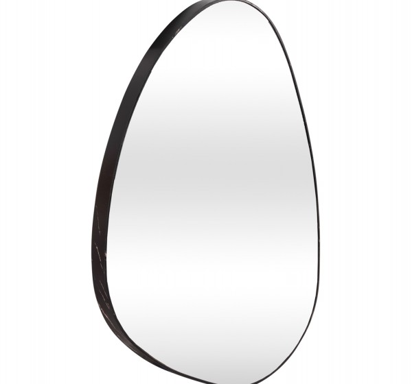 ΚΑΘΡΕΠΤΗΣ ΤΟΙΧΟΥ IRREGU HM4487.01 ΜΕ ΠΛΑΙΣΙΟ MDF ΣΕ BLACK MARBLE ΧΡΩΜΑ 60x80Υεκ.
