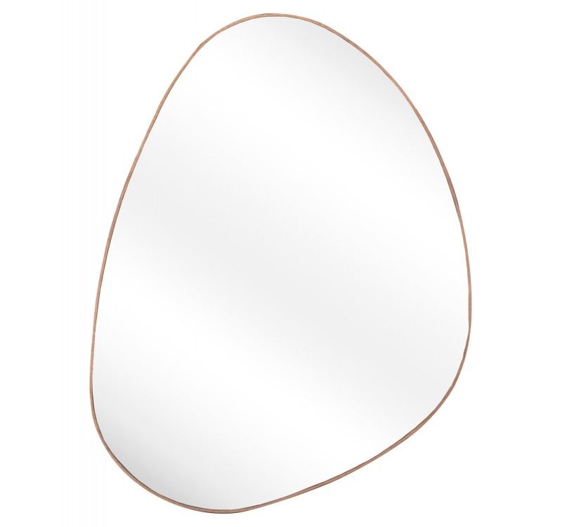 ΚΑΘΡΕΠΤΗΣ ΤΟΙΧΟΥ IRREGU HM4487.03 ΜΕ ΠΛΑΙΣΙΟ MDF ΦΥΣΙΚΟ ΧΡΩΜΑ ΞΥΛΟΥ 60x80Υεκ.