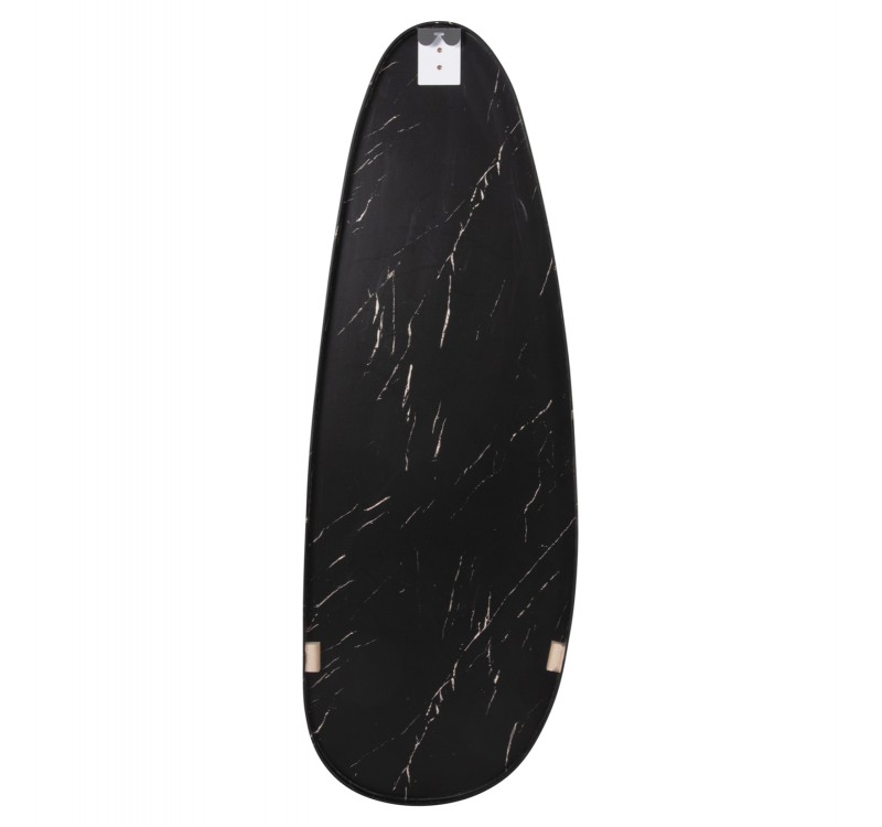 ΚΑΘΡΕΠΤΗΣ ΤΟΙΧΟΥ CRITHER HM4486.01 ΜΕ ΠΛΑΙΣΙΟ MDF ΣΕ BLACK MARBLE ΧΡΩΜΑ 49x140Υεκ.