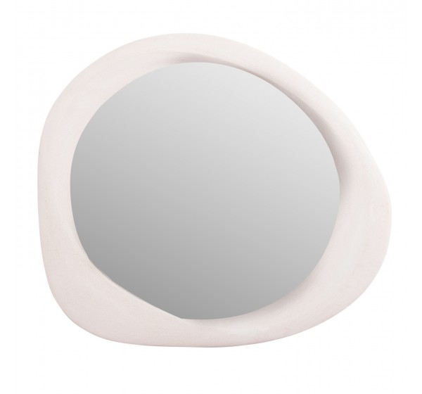 ΚΑΘΡΕΠΤΗΣ ΤΟΙΧΟΥ ΟΒΑΛ ΣΕΙΡΑ SANTORINI HM4511 MDF ΣΕ ΥΠΟΛΕΥΚΟ 82x3,5x74Υεκ