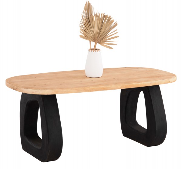 ΤΡΑΠΕΖΙ ΤΡΑΠΕΖΑΡΙΑΣ ΣΕΙΡΑ SANTORINI HM18065 TOP ΞΥΛΟ ΕΛΑΤΟΥ-ΠΟΔΙΑ ΠΟΛΥΡΗΤΙΝΗΣ 180x91x76Υεκ