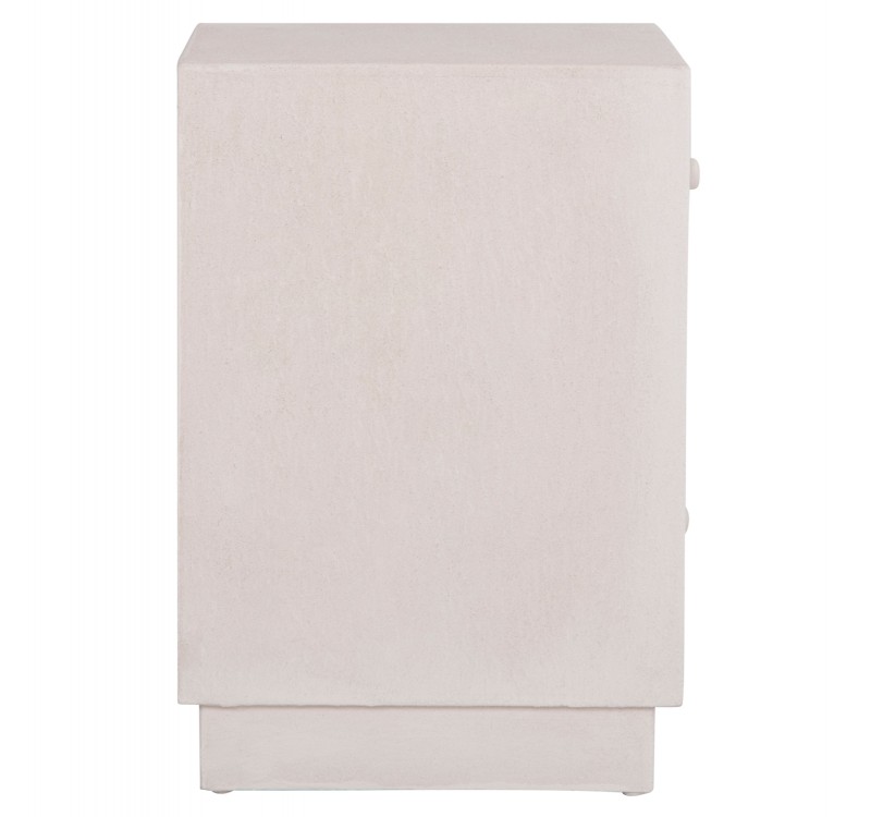 ΚΟΜΟΔΙΝΟ ΣΕΙΡΑ SANTORINI HM18047 MDF ΣΕ ΥΠΟΛΕΥΚΟ ΧΡΩΜΑ-3 ΣΥΡΤΑΡIA 48x38x55,5Υεκ.