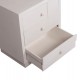 ΚΟΜΟΔΙΝΟ ΣΕΙΡΑ SANTORINI HM18047 MDF ΣΕ ΥΠΟΛΕΥΚΟ ΧΡΩΜΑ-3 ΣΥΡΤΑΡIA 48x38x55,5Υεκ.