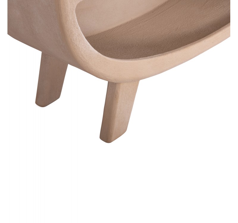 ΡΑΦΙΕΡΑ ΣΕΙΡΑ SANTORINI HM18060.02 MDF ΣΕ ΚΑΦΕ ΧΡΩΜΑ 120x38x133Υεκ.