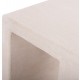 ΤΡΑΠΕΖΙ ΣΑΛΟΝΙΟΥ ΣΕΙΡΑ SANTORINI HM18070 MDF ΣΕ ΥΠΟΛΕΥΚΟ ΧΡΩΜΑ 48x38x48,5Υεκ.
