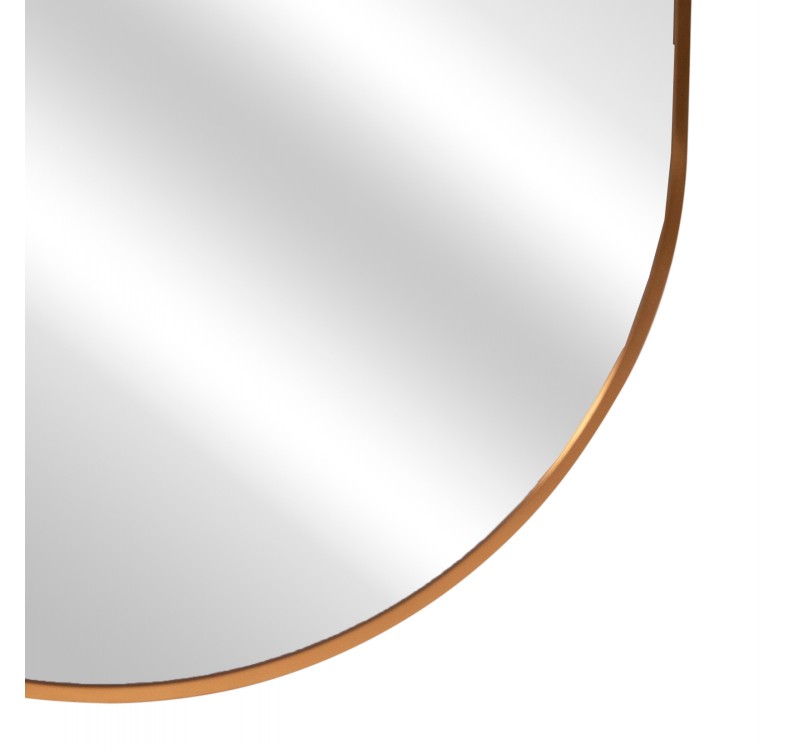 ΚΑΘΡΕΠΤΗΣ ΤΟΙΧΟΥ ΣΕΙΡΑ ARCHER HM4500.30 ΠΛΑΙΣΙΟ ΟΒΑΛ ΑΛΟΥΜΙΝΙΟΥ ΧΡΥΣΟ 59x79Υεκ